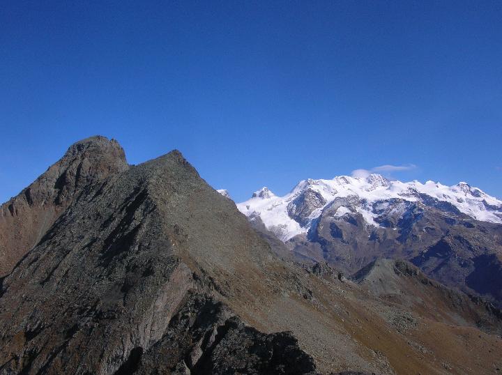 il Rosa visto dalla punta